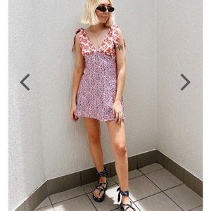 New with tags! Vrg Girl floral mini dress